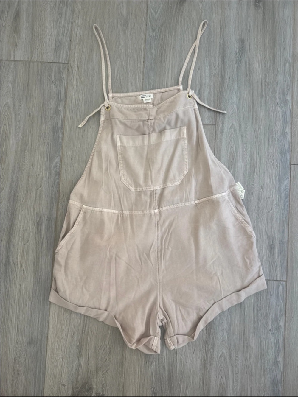 Billabong Light Beige Women's Romper Overalls